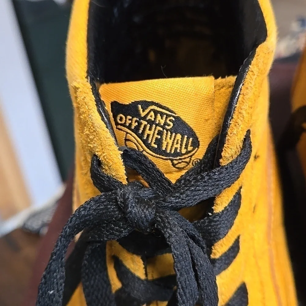 Vans yellow high